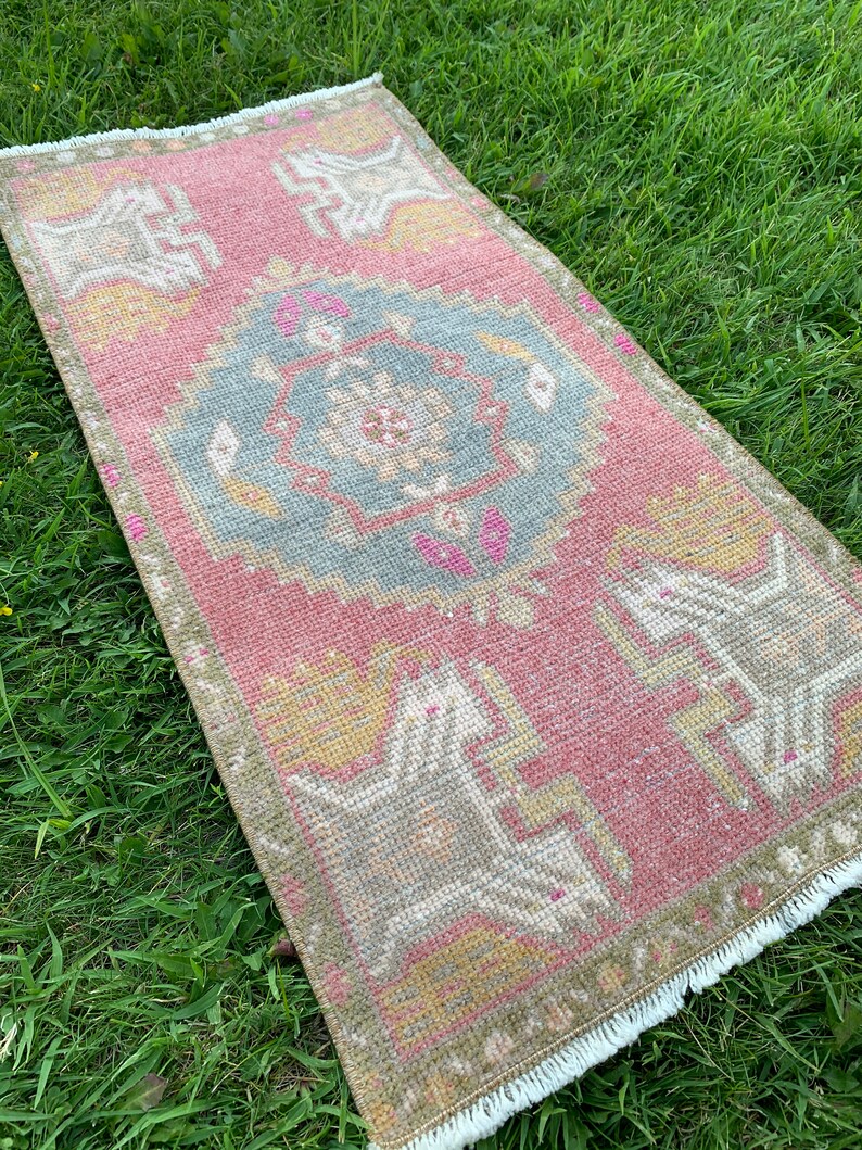 Wool Front Door Rugs Distressed Low Pile Rug Small Rug Bohemian Rug Decorative Rug,1/'5/'/'x3/'/'ft Bath Mat Anatolian Rug Door Mat