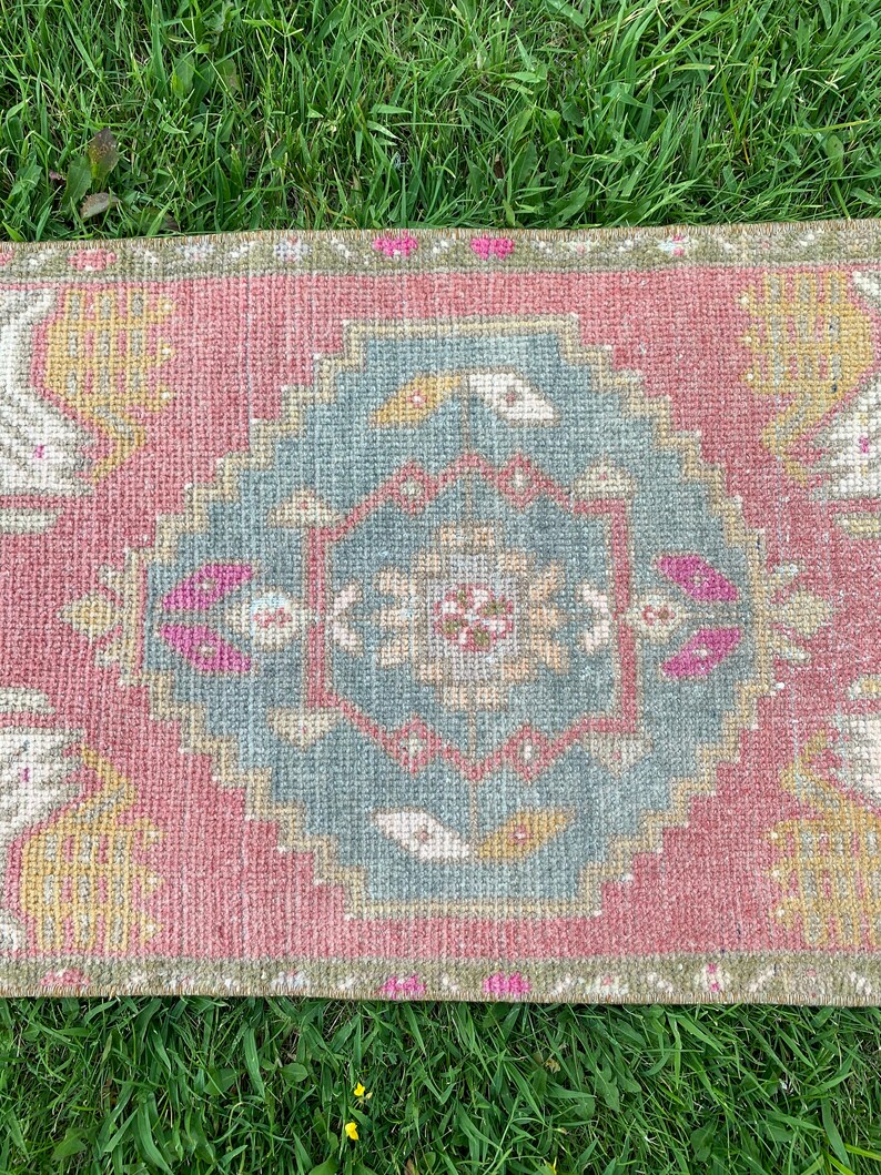 Wool Front Door Rugs Distressed Low Pile Rug Small Rug Bohemian Rug Decorative Rug,1/'5/'/'x3/'/'ft Bath Mat Anatolian Rug Door Mat