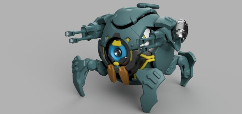 Wrecking Ball 3D model for 3D print Overwatch Figurine Etsy