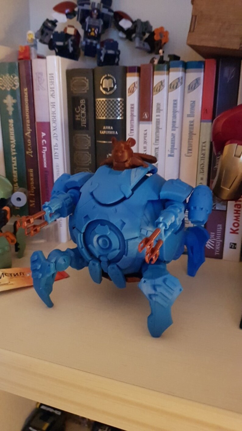 Wrecking Ball 3D model for 3D print Overwatch Figurine Etsy