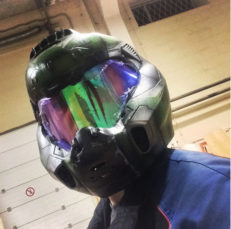 Doomguy Helmet 3D Model for 3D Print Doom Eternal | Etsy Hong Kong