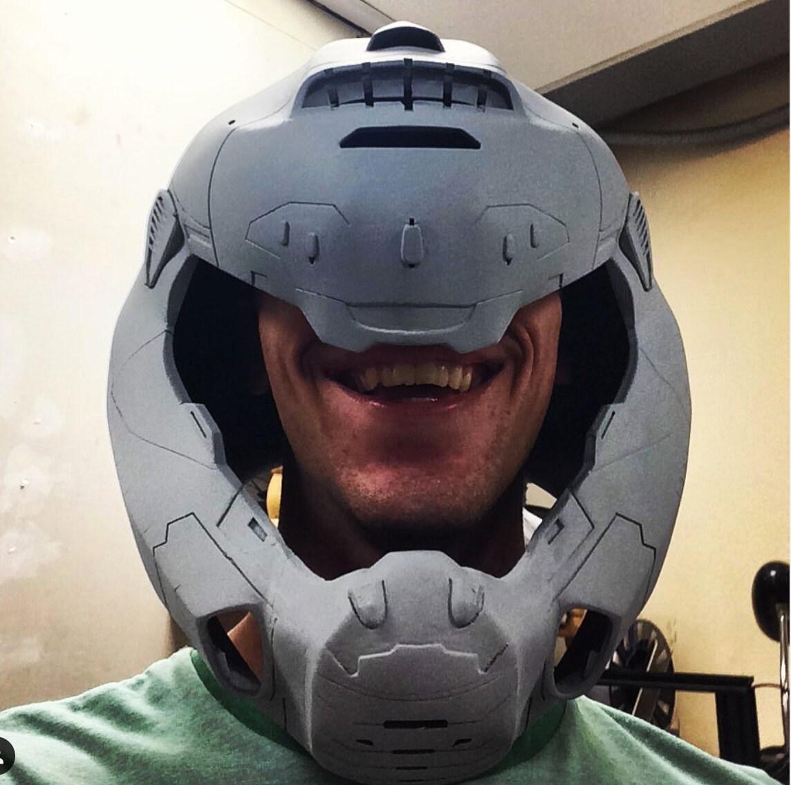 Doomguy Helmet 3D model for 3D print Doom Eternal | Etsy