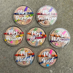Teacher Coasters For Teacher gifts appreciation Christmas and end of year gifts