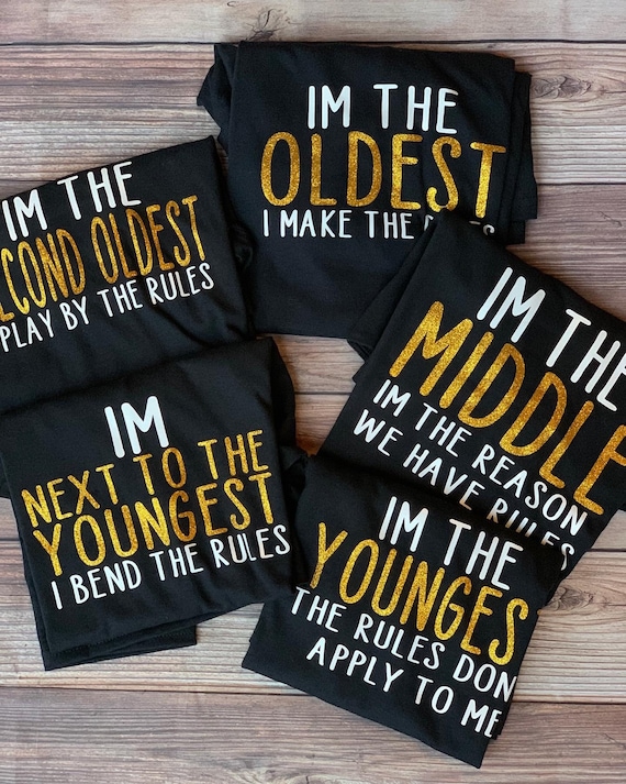 Black Sibling Shirts Children & Adults