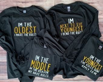 Sister shirts for 4 adults Clearance