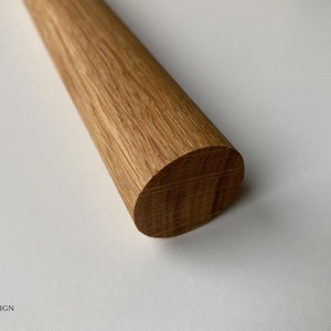 1x round rod made of oiled oak D= 8, 10, 16, 20, 25, 30, 40, 50 mm