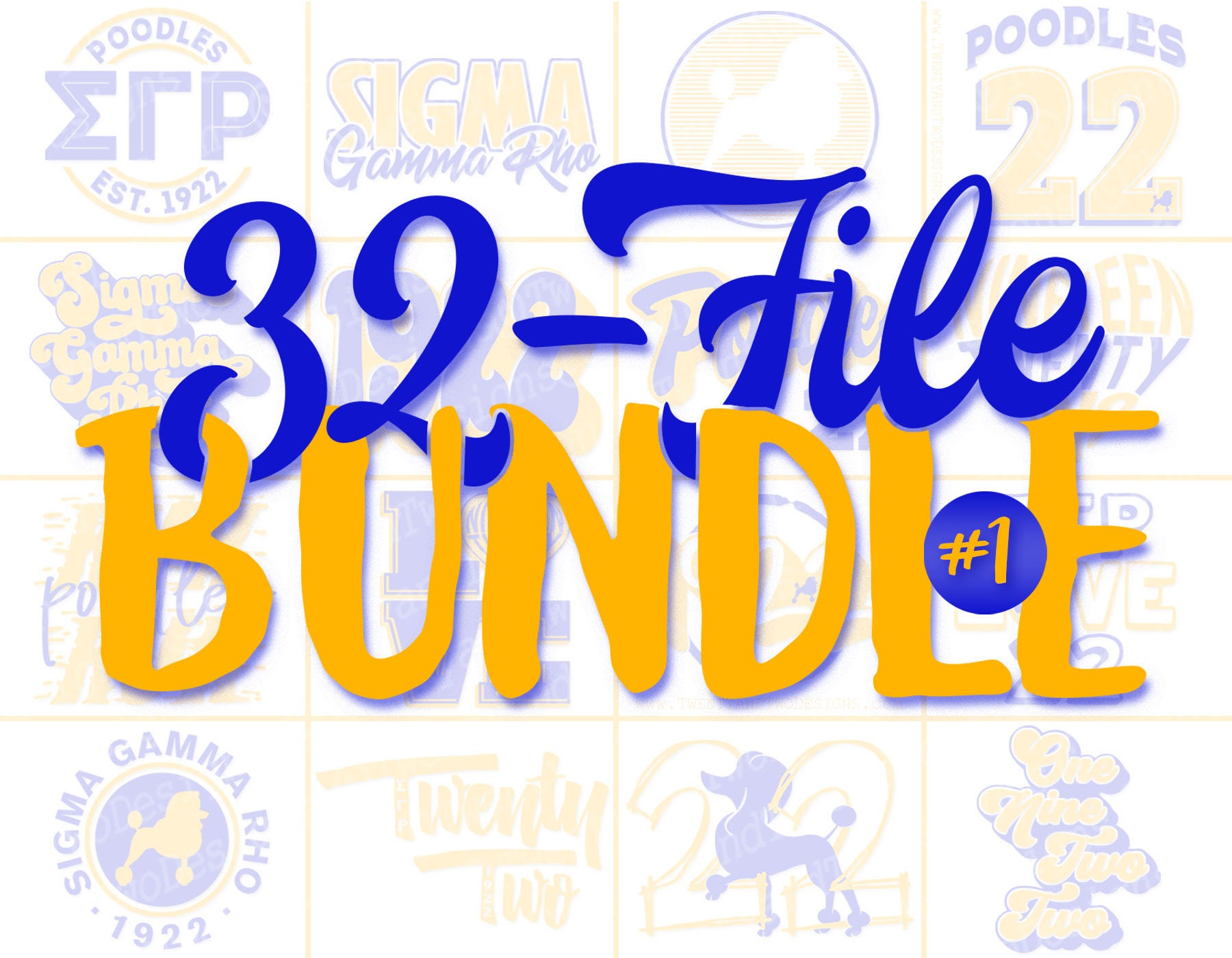 SGRho Svg Sigma Gamma Rho Svg, Rhoyal Svg SGRho Poodle Svg 1922 Svg SGRho Png SGRho Paraphernalia Rhoyalty Svg Pretty Poodle Svg