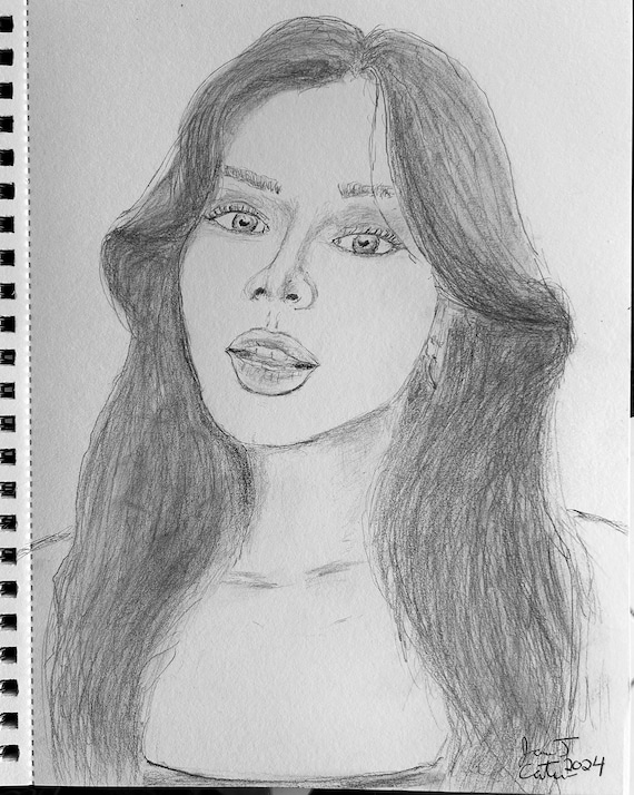 Hailee Steinfeld quick pencil sketch