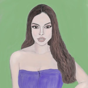 Impresión de pintura de Hailee Steinfeld