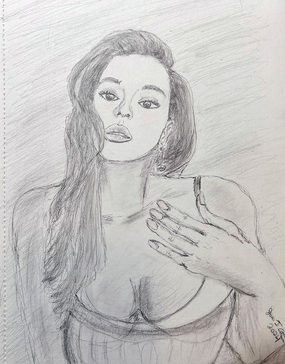 Hailee Steinfeld Sketchbook Drawing