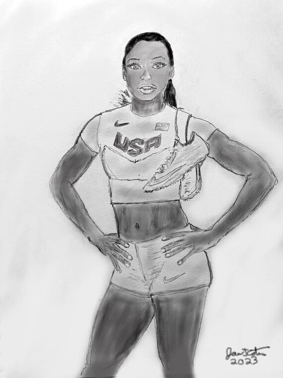Girl Sprinter Champion