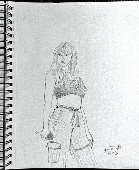 Taylor Swift, Eras Tour original sketch