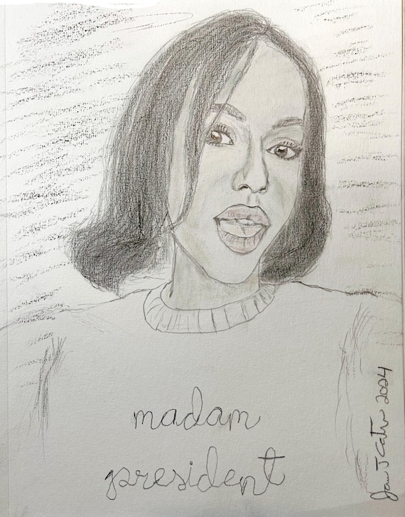 Kerry Washington Sketch