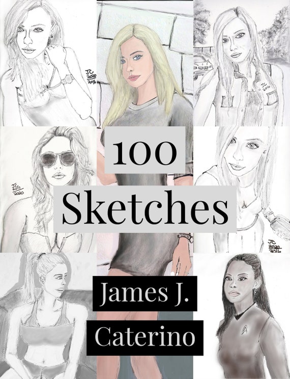 100 Sketches: Fashion, Femme Fatales, Pop Culture, and other stuff