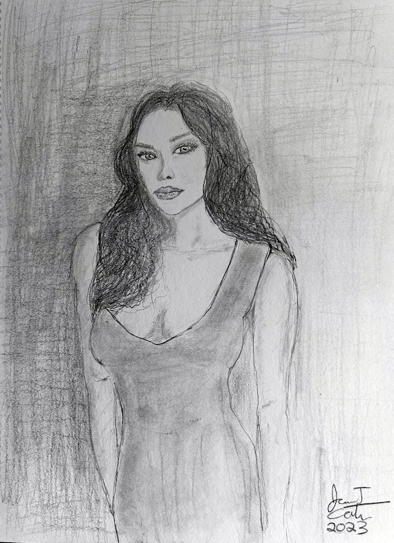Hailee Steinfeld Sketchbook Drawing