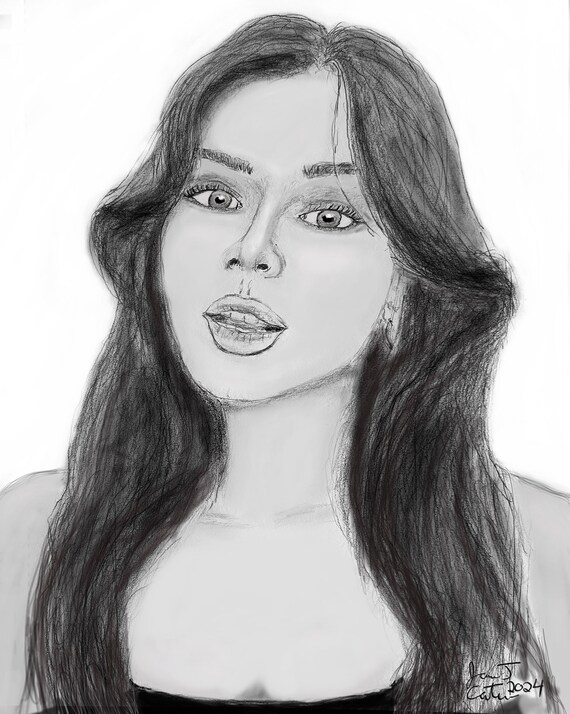 Hailee Steinfeld artwork noir