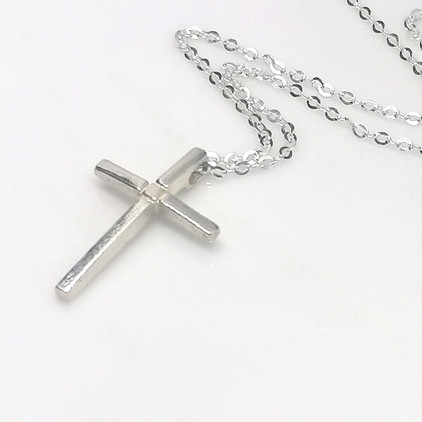 Baby Cross Necklace Etsy