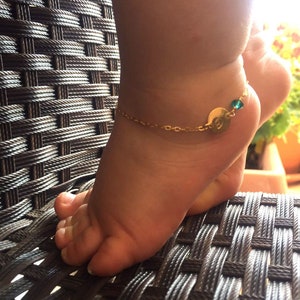 Baby Crystal Anklets - Etsy