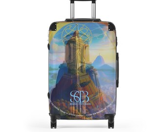 Redeemer  Travel Suitcase Rio de Janeiro.