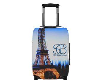 Parisian Chic Voyage Luggage Cover
