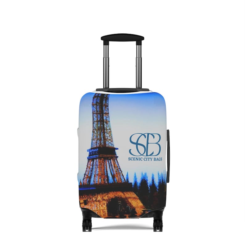 Parisian Chic Voyage Luggage Cover