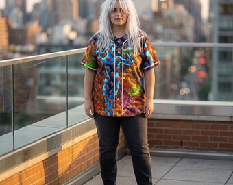 Women's Baseball Jersey (AOP)