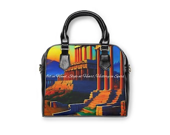Athenian Reverie Shoulder Handbag