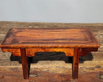 Handcarved Rosewood kang table/coffee table/base, furniture ornaments, exquisite and rare, collected in China, can be used