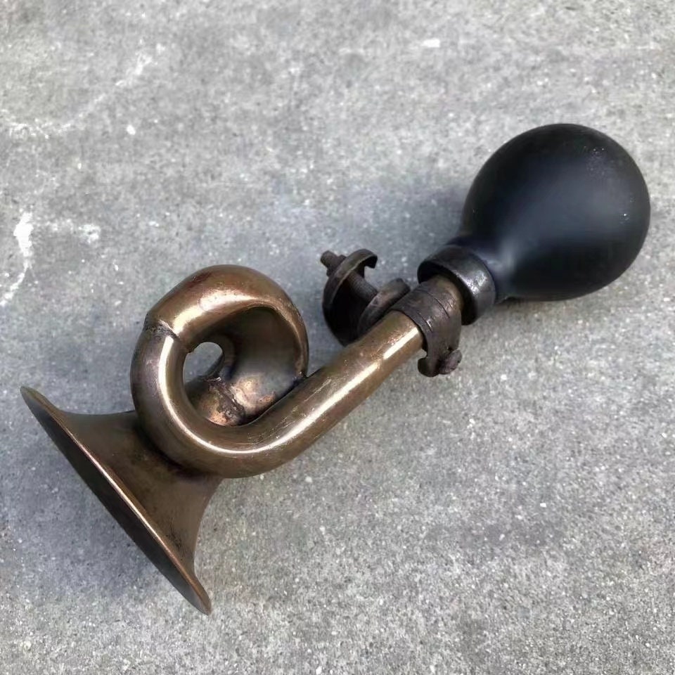 Buy Handcarved Copper Horn bicycle Horn Collected in China Furniture Decoration Unique Shape Can Be Used Online in India Etsy