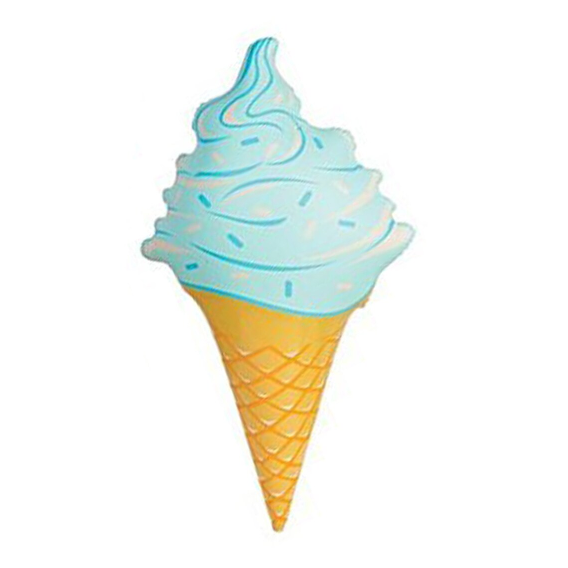 36in Inflatable Blue Ice Cream Cone Etsy