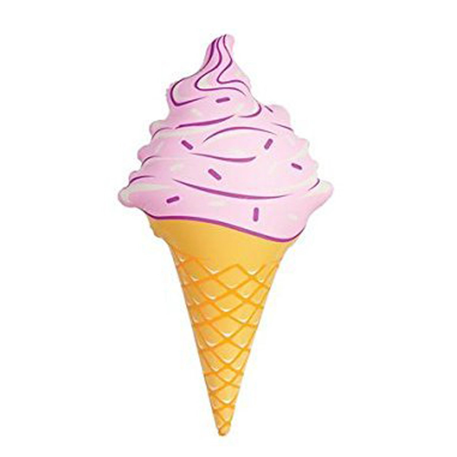 36in Inflatable Purple Ice Cream Cone Etsy