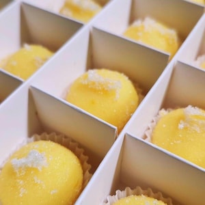 Artisanal Citrus White Chocolate Truffles • 16pc Luxury Gift Box • Passion Fruit & Key Lime