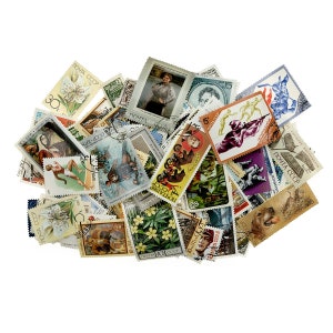 1 lot of 100 mostly different USSR Russia stamps