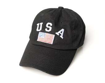 USA Hat, USA Baseball Hat, 4th of July Hat, Cookout Hat, Patriotic Hat