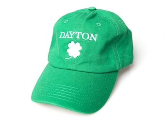 Dayton St. Patrick's Day Handy Hat, University of Dayton Hat, UD hat, Dayton Ohio, Kiss Me I'm Irish, Dayton Hat, Dayton St. Patrick's Day