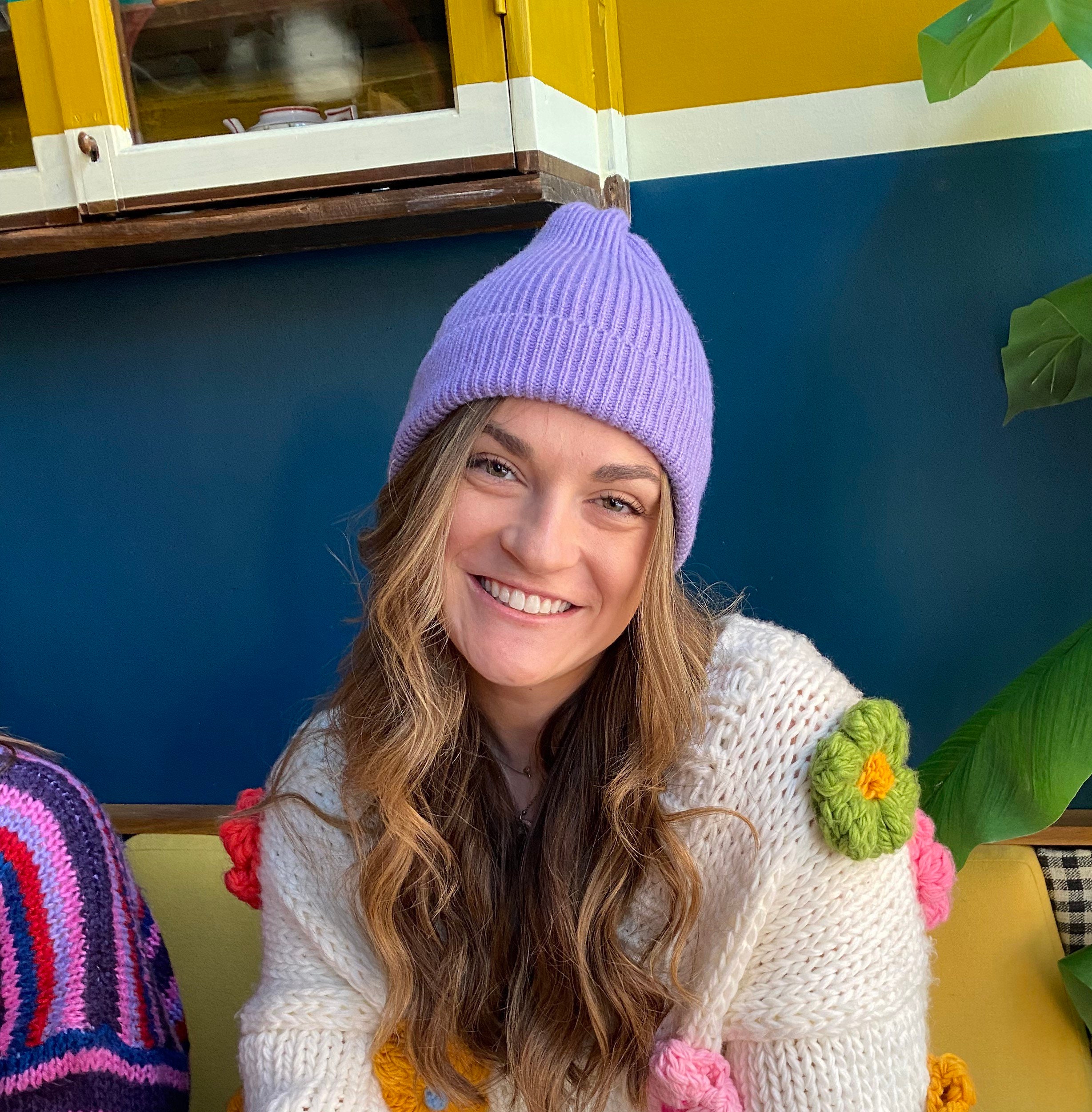 lilac beanies