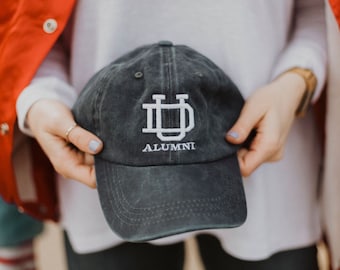 UD Alumni Hat, Dayton Retro Alumni Handy Hat, University of Dayton Handy Hat, Dayton graduation gift, Dayton Ohio, UD graduation gift
