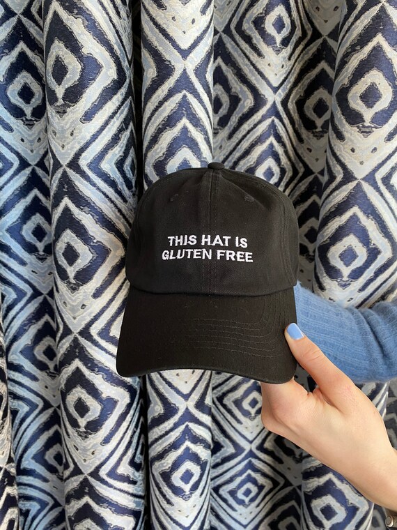 This Hat is Gluten Free, Gluten Free is My Life, Celiac Disease gift, Gluten Free Gift, Gluten Free Life