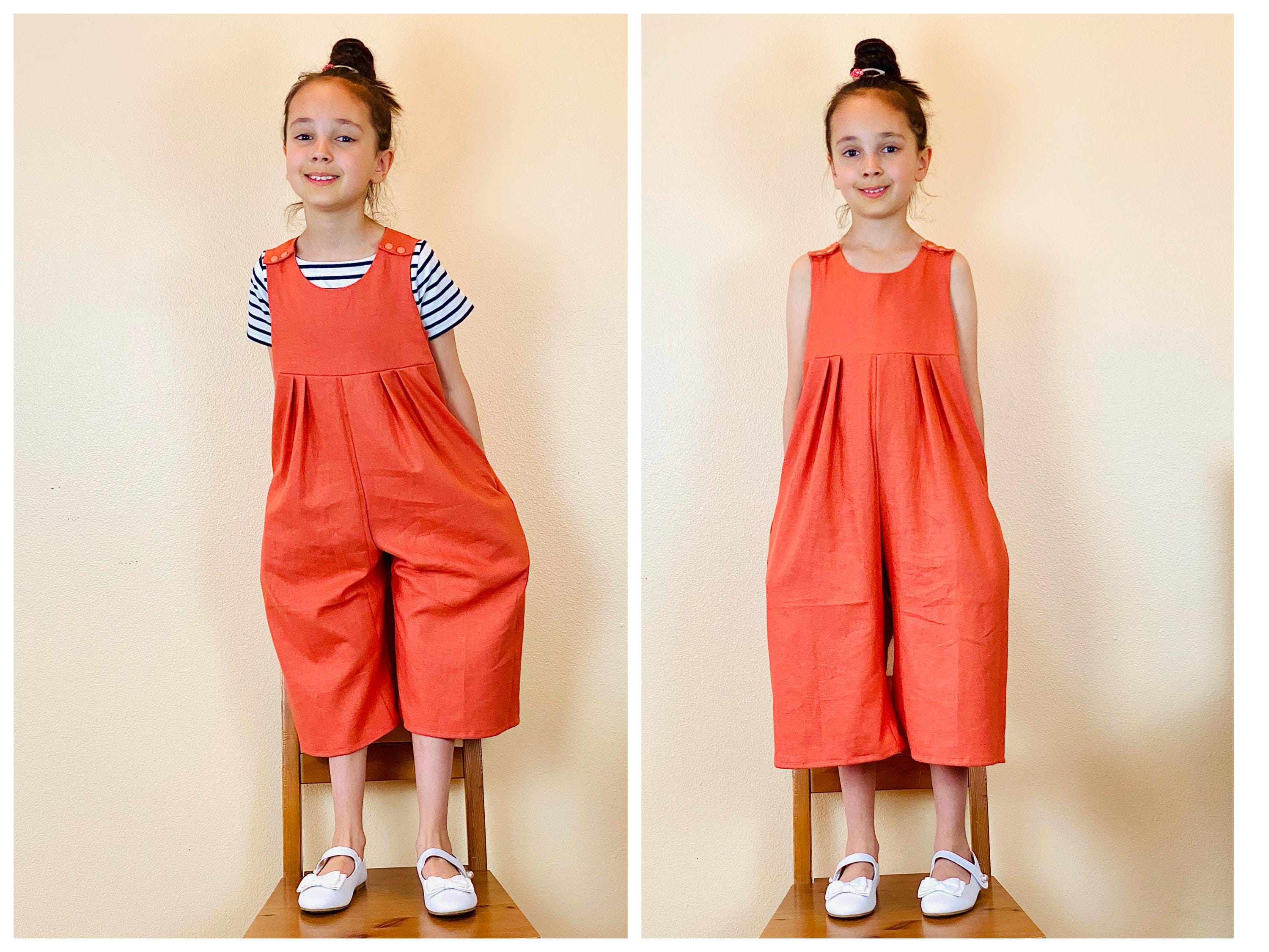 Girls orange jumper clearance