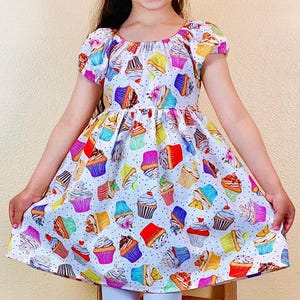 1st birthday cupcake dress Cupcake Tutu Dress and matching rhinestone headband - Pink