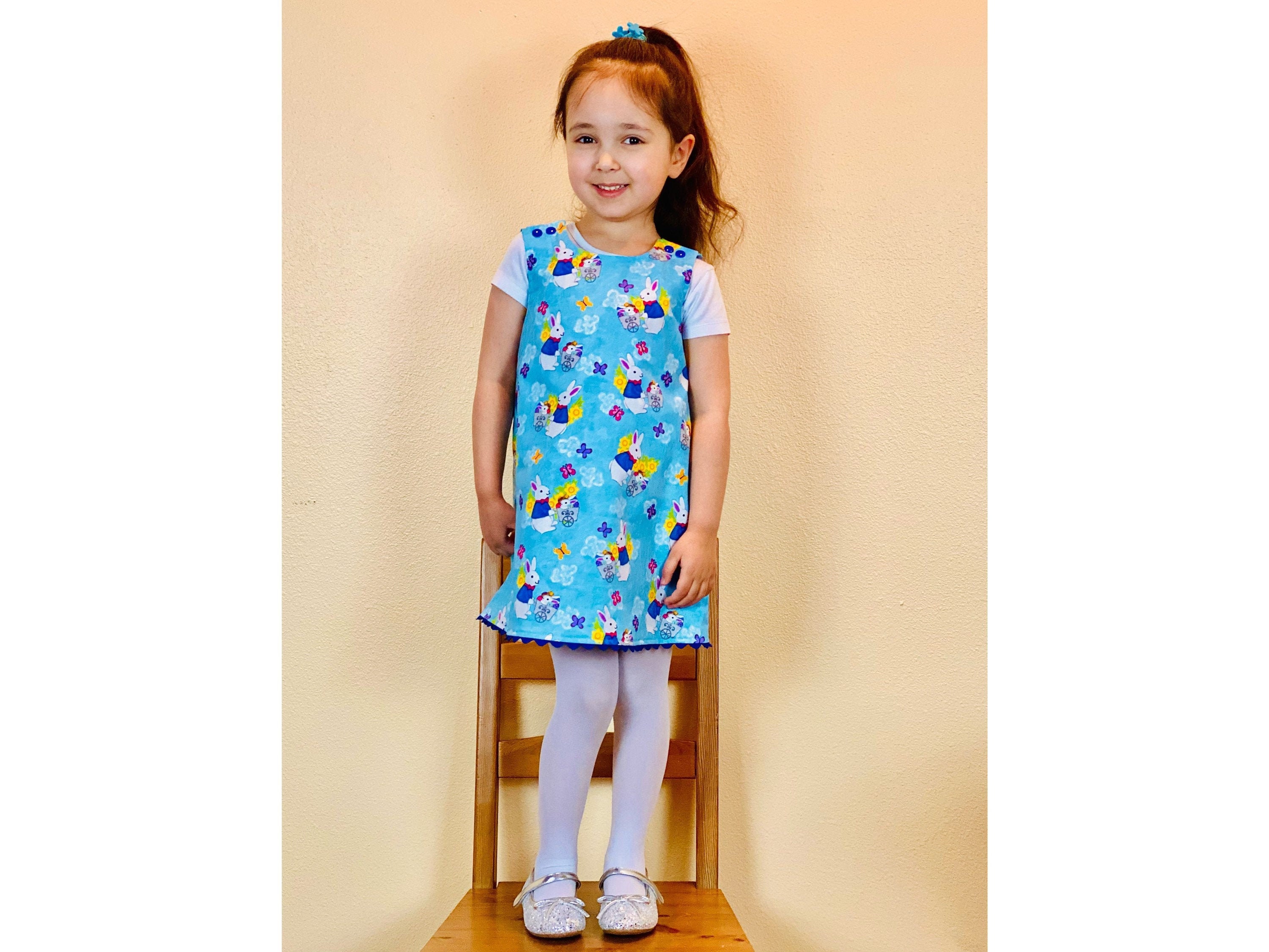 Pinafore dress toddler Pinafore dress girls Pinafore dress | Etsy