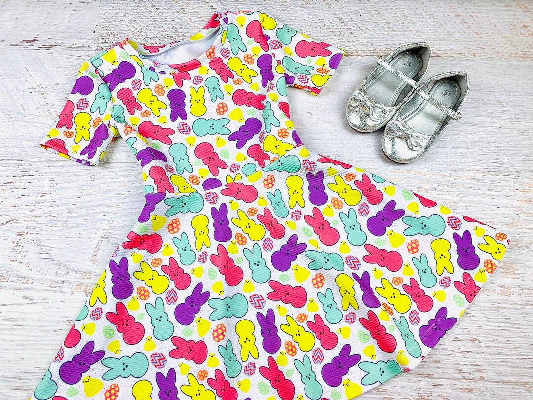 Girls Easter Dress Toddler Bunny Dress Baby Easter Gifts Girls Etsy