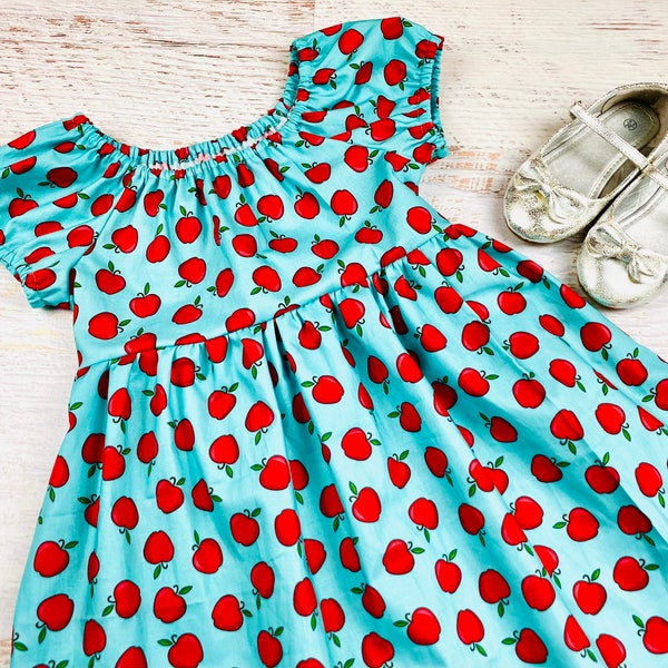 Apple Dress Etsy