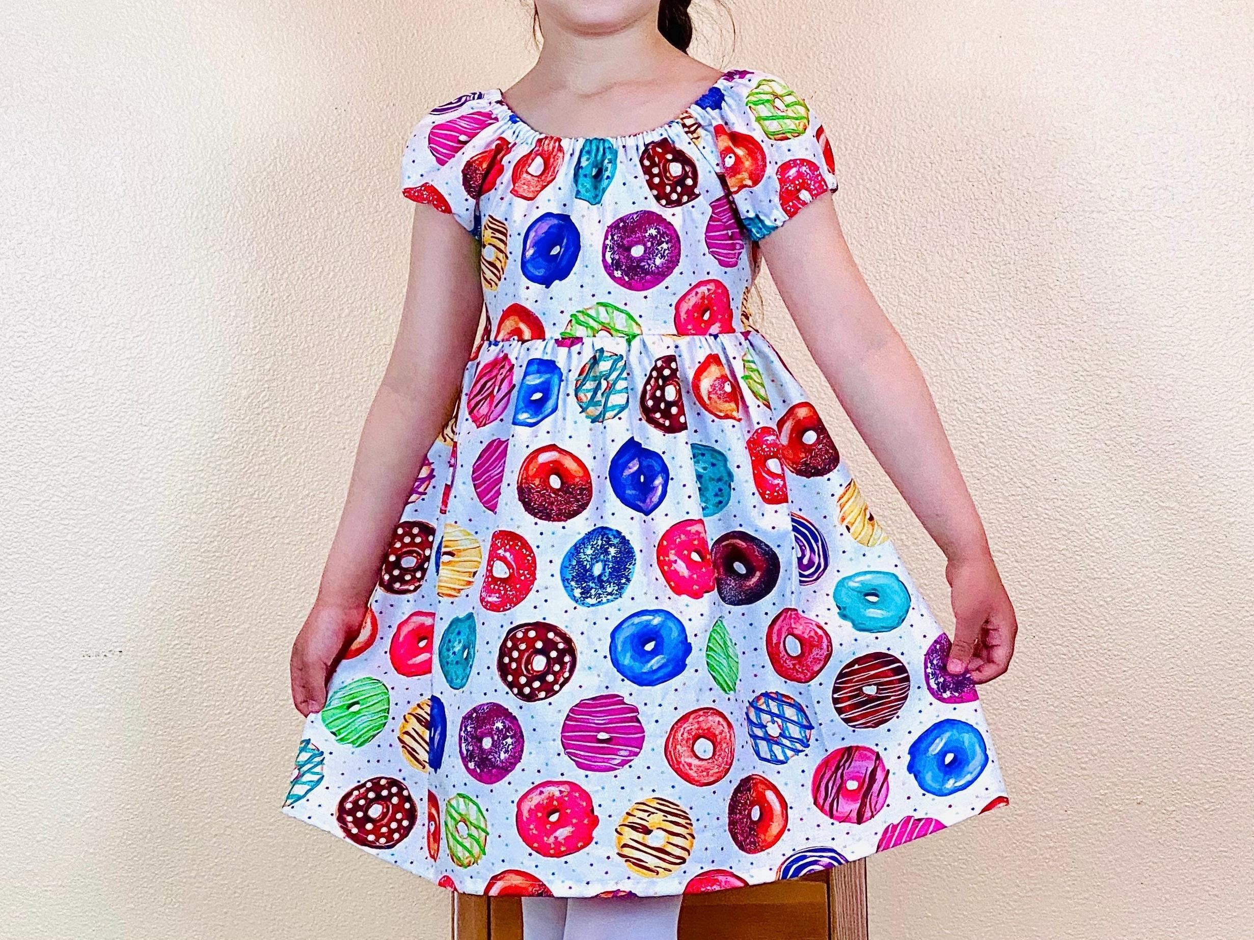 open lace back dress Too Sweet Donut Dress 4/5T main image 0