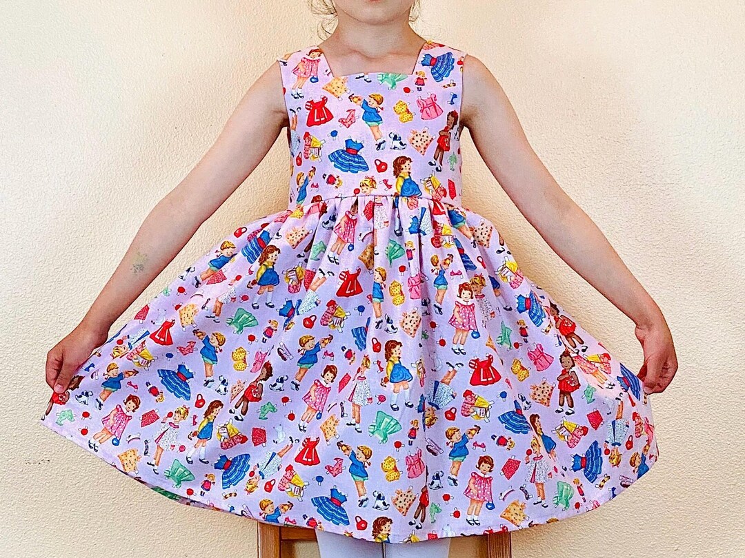 blue dress for baby girl Princess Off-Shoulder Studded Floral Ball Gown L I Retro Fairy main image 1