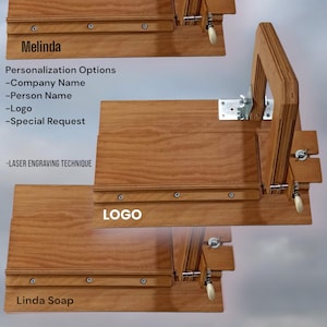 Wooden Soap Cutter, Personalization, Single Wire Soap Cutting Device