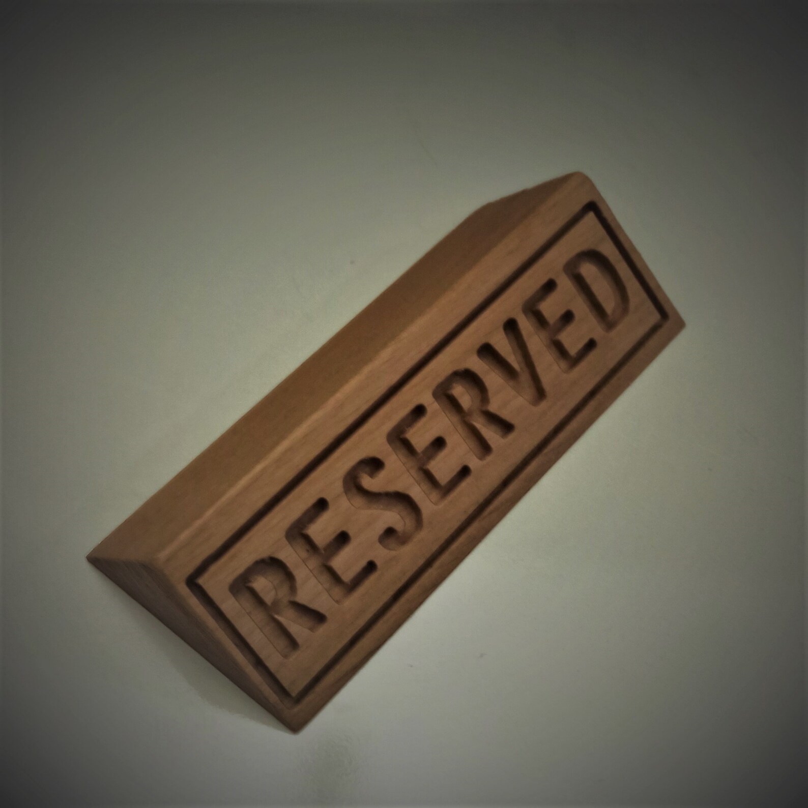 Wooden Reserved Sign - Etsy