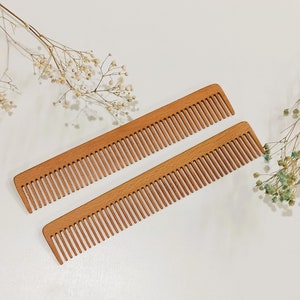 Wooden Hair Comb - Wooden Comb - Wood Comb - Hair Comb - Handmade Comb - Healthy Hair - Natural Wood - Anti Static Comb