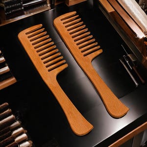 Wooden Hair Comb - Wooden Comb - Wood Comb - Hair Comb - Handmade Comb - Healthy Hair - Natural Wood - Anti Static Comb