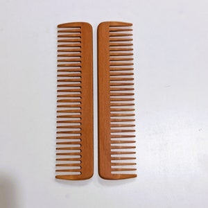 Wooden Hair Comb - Wooden Comb - Wood Comb - Hair Comb - Handmade Comb - Healthy Hair - Natural Wood - Anti Static Comb - Natural